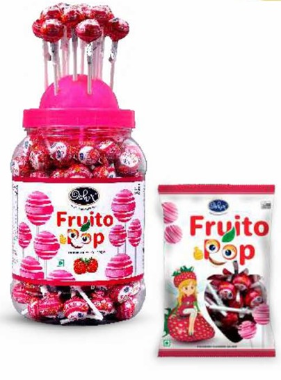 Fruito Pop Colorful Lollipops