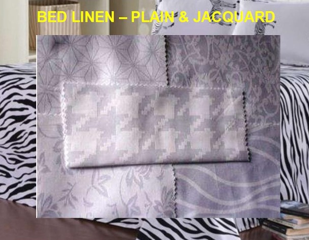 Premium Plain & Jacquard Bed Linens